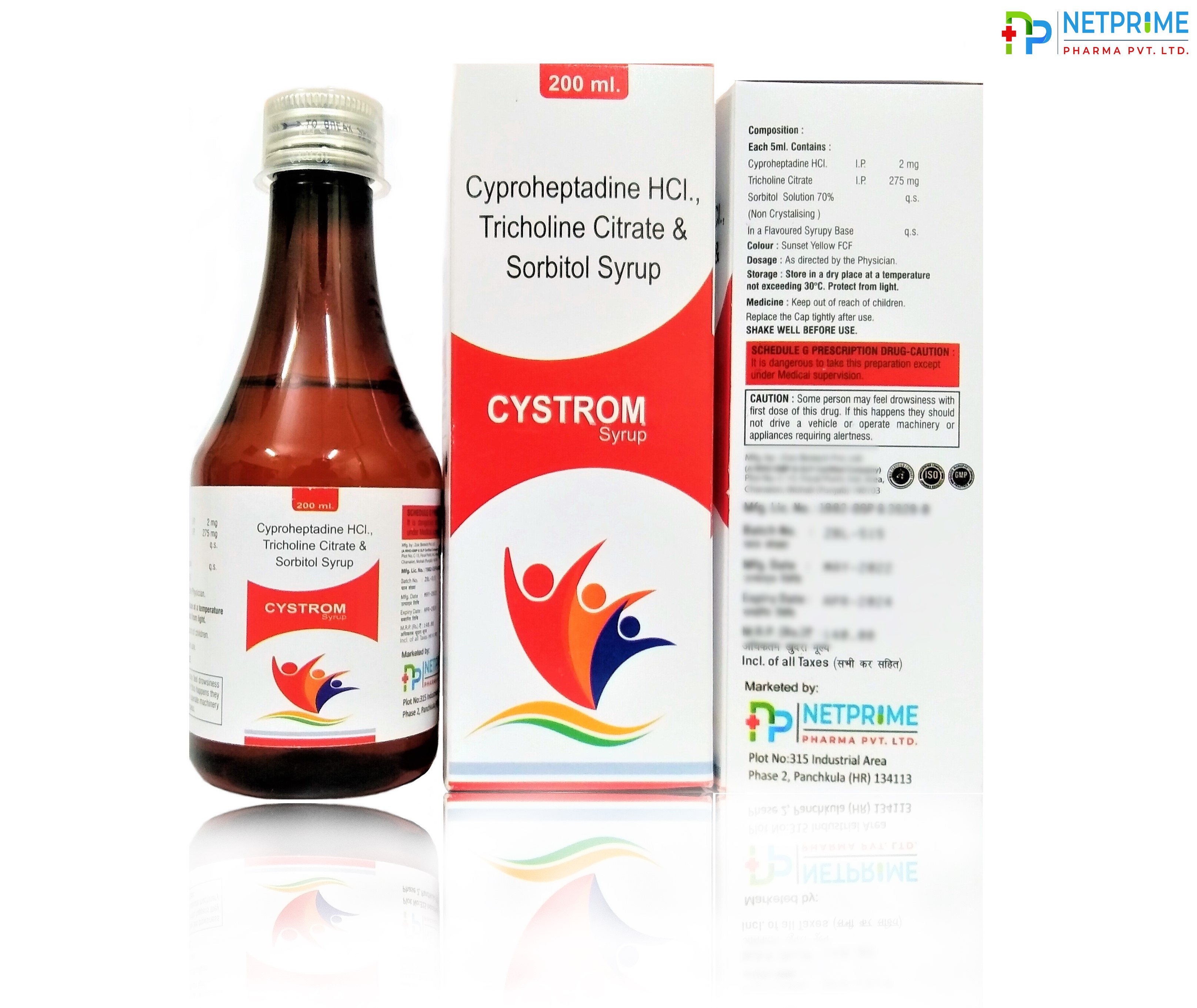CYSTROM  SYRUP